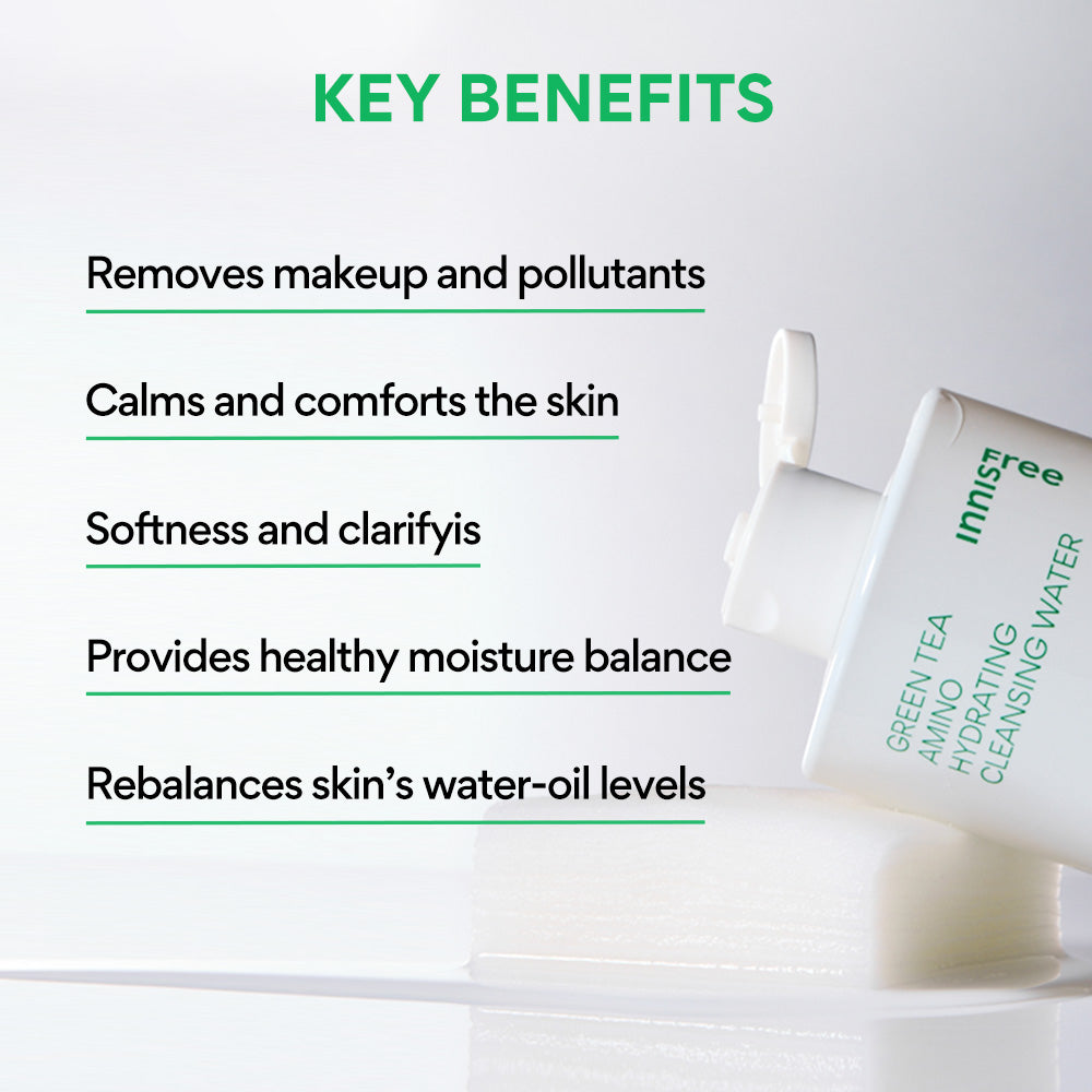 Innisfree  Green Tea Amino Cleansing Water 320GM